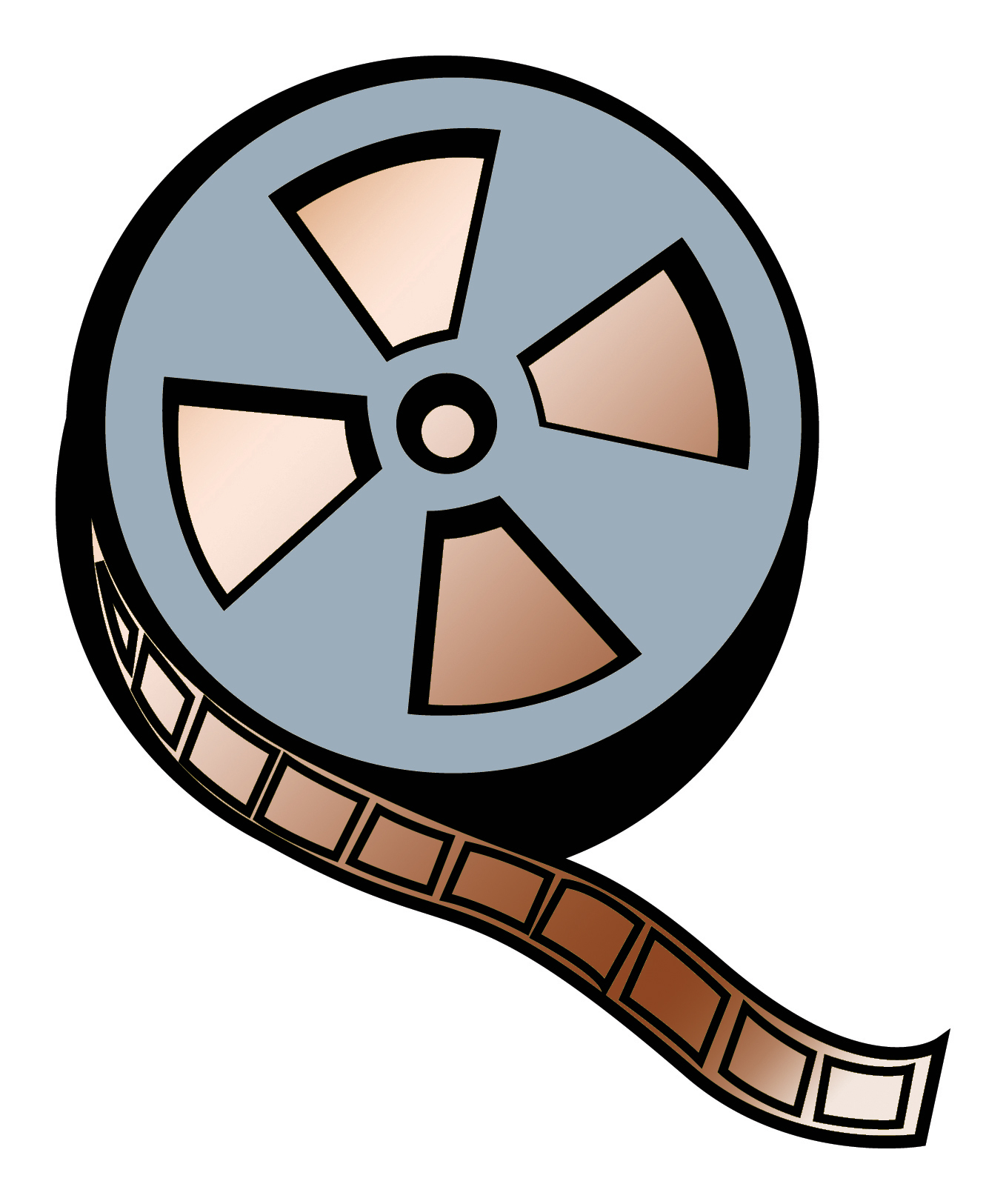 A film reel.